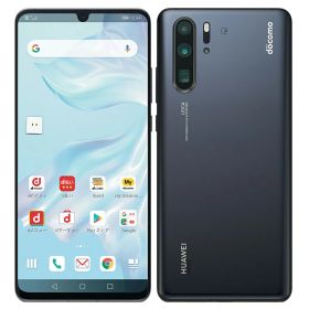 【中古】Bランク【やや傷や汚れあり】 SIMフリー HW-02L Huawei P30 Pro docomo ブラック 利用制限〇(白ロム) 送料無料