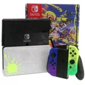 【Nintendo】任天堂『Nintendo Switch 有機ELモデル / スプラトゥーン3エディション』HEG-S-KCAAA 2022年8月発売 ゲーム機本体 1週間保証【中古】