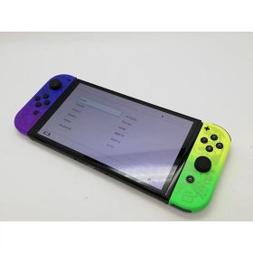【中古】Nintendo Switch 本体 (有機ELモデル) HEG-S-KCAAA スプラトゥーン3エディション【府中ル・シーニュ】保証期間1ヶ月【ランクA】