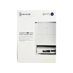 【土日祝発送】【新品】ECOVACS エコバックス ロボット掃除機 DEEBOT X2 OMNI DEX86 ホワイト