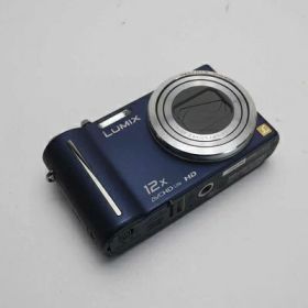 【中古】 パナソニック デジタルカメラ LUMIX1010万画素 光学12倍ズーム(ブルー)DMCTZ7A DMC-TZ7-A