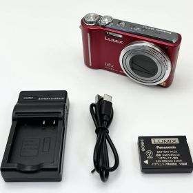 パナソニック Panasonic コンパクトデジタルカメラ LUMIX TZ DMC-TZ7-R [レッド] Made In Japan【中古】【可】【20333805722】