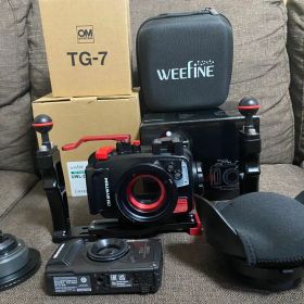 【27万円相当のお買い得商品】水中カメラセットTG7ワイドコンバージョンレンズ