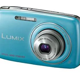 【中古】【39shop】パナソニック★デジタルカメラ LUMIX S1 ブルー DMC-S1-A（良い）