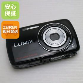【中古】 超美品 DMC-S1 ブラック 安心保証 即日発送 Panasonic LUMIX デジカメ 本体 土日祝発送OK