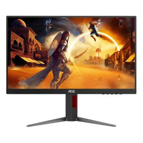 【1日はポイント2倍＆クーポン配布】AOC エーオーシーゲーミングモニター 27型/フルHD/FastIPS/HDR10/180Hz/1ms/ブラック&レッド 27G4/11 Black & Red(2620534)送料無料