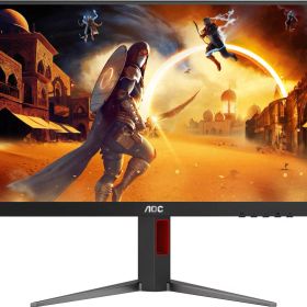 AOC IPSパネル採用 フルHD対応27型ワイド液晶ディスプレイ 180Hz DP1.4x1 画面昇降・回転 27G4/11 単品購入のみ可（同一商品であれば複数購入可） クレジットカード決済 代金引換決済のみ