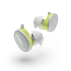 【中古】［非常に良い］Bose Sport Earbuds 完全ワイヤレスイヤホン Bluetooth 接続 マイク付 最大5時間+10時間 再生 タッチ操作 防滴 グレイシャーホワイト