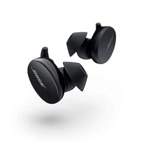 【中古】【39shop】Bose★Sport Earbuds ワイヤレスイヤホン Bluetooth 接続 マイク付 最大5時間+10時間 再生 タッチ操作 防滴 トリプルブラック（非常に良い）