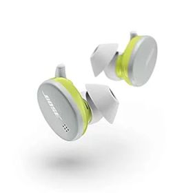 【中古】Bose Sport Earbuds 完全ワイヤレスイヤホン Bluetooth 接続 マイク付 最大5時間+10時間 再生 タッチ操作 防滴 グレイシャーホワイト