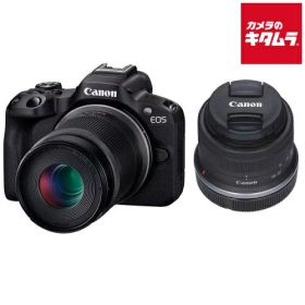 キヤノン EOS R50 ダブルズームキット ブラック Canon ミラーレス一眼カメラ Wi-Fi搭載 入門 初心者 《納期約1－2週間》