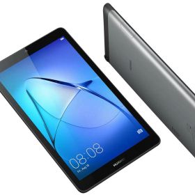 【中古】【非常に良い】ファーウェイ MediaPad T3 7(スペースグレー) Wi-Fiモデル 7型 16GB T3/BG2W09