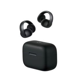 Anker Soundcore AeroClip（Bluetooth 5.4）オープンイヤー型ワイヤレスイヤホン/イヤーカフ / IP55 防塵・防水規格 / 最大32時間再生 / マルチポイント接続ミッドナイトブラック