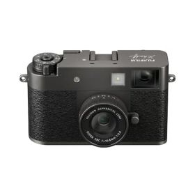 【中古】（新古品）富士フイルム(FUJIFILM) コンパクトデジタルカメラ X-half チャコールシルバー F X-HF1-CS JP 二言語対応