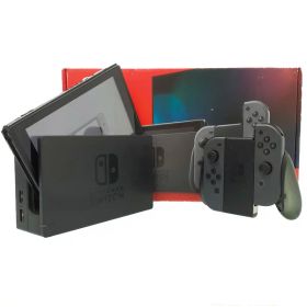 【Nintendo】ニンテンドー『Nintendo Switch グレー』HAD-S-KAAAA 2019年8月発売 ゲーム機本体 1週間保証【中古】