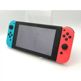 【中古】Nintendo Switch 本体 Joy-Con(L) ネオンブルー/(R) ネオンレッド HAD-S-KABAA 【2019年8月】【大須2】保証期間1ヶ月【ランクB】