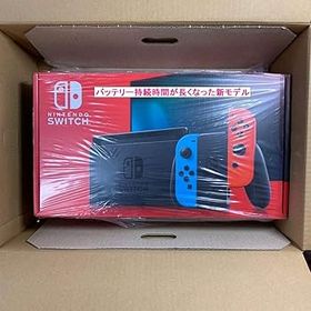 【中古】(非常に良い)【新モデル】Nintendo Switch 本体【Joy-Con(L) ネオンブルー／(R) ネオンレッド】 任天堂 [HAD-S-KABAA NSWホンタイネオン シンモデル]