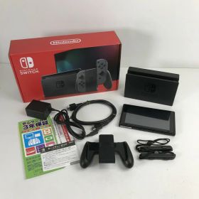 【現状渡し品】 Nintendo Switch ニンテンドースイッチ 本体 Joy-con(R L)欠品 034-260608-mh-17-fuzh 万代Net店