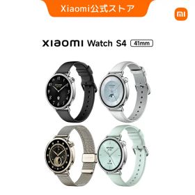 Xiaomi Watch S4 41mm スマートウォッチ AMOLED 睡眠管理 スポーツモード 8日間バッテリー 24時間健康管理 コンパクト カロリー 水泳モード 心拍 Bluetooth送信 月経周期予測 安全サポート防水 iOS対応