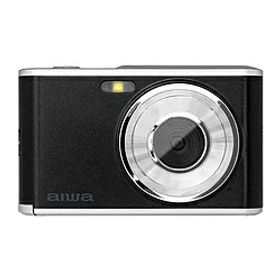 aiwa(アイワ) aiwa cam DCB コンパクトデジタルカメラ ブラック JA4-DCM0001(BK) JA4DCM0001BK [代引不可]