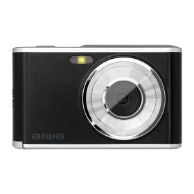 【エントリーで最大全額ポイント還元｜8/11まで】 aiwa｜アイワ aiwa cam DCB コンパクトデジタルカメラ ブラック JA4-DCM0001(BK)