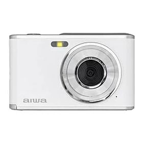 aiwa(アイワ) aiwa cam DCB コンパクトデジタルカメラ ホワイト JA4-DCM0001(WH) JA4DCM0001WH [代引不可]