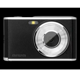 【長期保証付】AIWA アイワ JA4-DCM0001-BK ブラック 1300万画素コンパクトデジタルカメラ セルフィーカメラ搭載 JA4DCM0001BK
