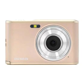 【エントリーで最大全額ポイント還元｜8/11まで】 aiwa｜アイワ aiwa cam DCB コンパクトデジタルカメラ ライトブロンズ JA4-DCM0001(LB)