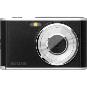 aiwaデジタル コンパクトデジタルカメラ aiwa cam DCB ブラック JA4-DCM0001(BK)