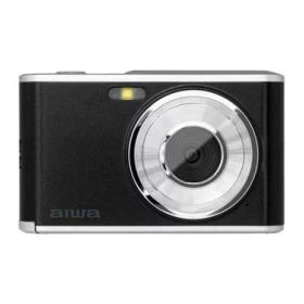 aiwaデジタル JA4-DCM0001(BK) コンパクトデジタルカメラ aiwa cam DCB ブラック(1300万画素CMOSセンサー/2.8インチIPSディスプレイ/電子手ブレ補正/AF/4倍デジタルズーム/自撮り撮影/軽量)
