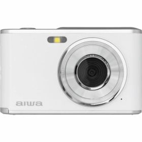 aiwaデジタル コンパクトデジタルカメラ aiwa cam DCB ホワイト JA4-DCM0001(WH)
