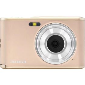 aiwaデジタル コンパクトデジタルカメラ aiwa cam DCB ライトブロンズ JA4-DCM0001(LB)