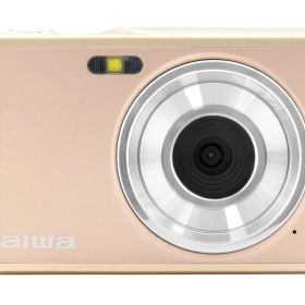 アイワマーケティングジャパン コンパクトデジタルカメラ aiwa cam DCB ライトブロンズ(1300万画素CMOSセンサー/2.8インチIPSディスプレイ/電子手ブレ補正/AF/4倍デジタルズーム/自撮り撮影/軽量)(JA4-DCM0001(LB))