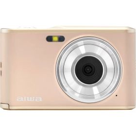 aiwaデジタル コンパクトデジタルカメラ aiwa cam DCB ライトブロンズ JA4-DCM0001(LB)