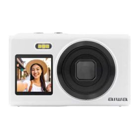 aiwa｜アイワ aiwa cam DCB-2 コンパクトデジタルカメラ ホワイト JA5-DCM0003(WH)