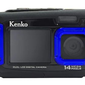 【中古】 Kenko 防水デュアルモニターデジタルカメラ DSC1480DW IPX8相当防水 1.5m耐落下衝撃 434758