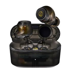 【エントリーで最大全額ポイント還元｜8/11まで】 オーディオテクニカ｜audio-technica 完全ワイヤレスイヤホン スケルトン ATH-CKS30TW+TBK [ワイヤレス(左右分離) /カナル型 /ノイズキャンセリング対応 /Bluetooth対応]