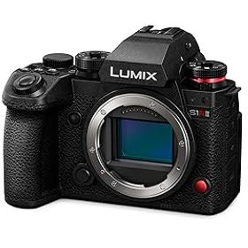 【中古】パナソニック(Panasonic) フルサイズ ミラーレス一眼カメラ ルミックス DC-S1RM2 ボディー 4430万画素 ブラックS1RM2