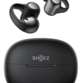 ショックス オープンイヤー型イヤホン Shokz Opendots ONE SE イヤーカフ式 軽量 快適 ワイヤレスイヤフォン コンパクト音楽 持ち運び デザイン おしゃれ