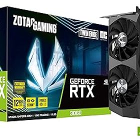 【中古】【39shop】ZOTAC★GAMING GeForce RTX 3060 Twin Edge OC グラフィックスカード 12GB GDDR6（非常に良い）