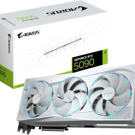 【新品】【即納】【代引き不可】 GIGABYTE NVIDIA Geforce RTX5090 搭載 グラフィックボード GDDR7 32GB ギガバイト GV-N5090AORUSST ICE-32GD