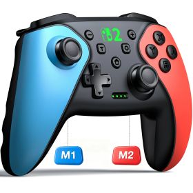 【100円クーポン配布】Switch/Switch2 コントローラー プロコン 背面ボタン スイッチ2 コントローラー進化版 プロコントローラー Switch2 Pro コントローラー ワンタッチ起動 1000mAh 連射 3段階振動 人間工学グリップ プレゼント switch/PC/switch2/有機el対応 日本語説明