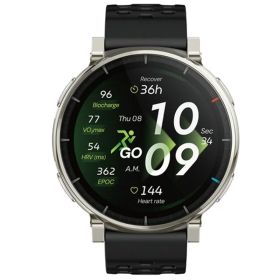 Amazfit（アマズフィット） ウェアラブル スマートウォッチ SP170082-C248 アペックスシルバー/ブラック
