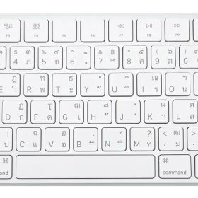 【普段ローマ字入力される方はお買いどく!】Apple純正品 マック マジック ワイヤレス キーボード A1644 英語/タイ語配列 未使用品/訳あり