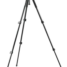Manfrotto MK293A3-D3Q2 293 アルミ三脚 (3S) 3ウェイヘッドと折りたたみ式ハンドル(ブラック)