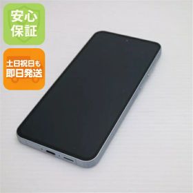 【中古】超美品 SIMフリー Galaxy A55 5G アイスブルー スマホ SAMSUNG 安心保証 即日発送 土日祝発送OK