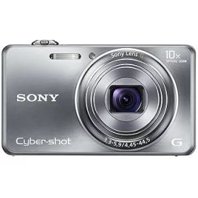 【中古】【39shop】SONY★Cyber-Shotサイバーショット WX100 1820万/光学x10 シルバー DSC-WX100S(非常に良い)