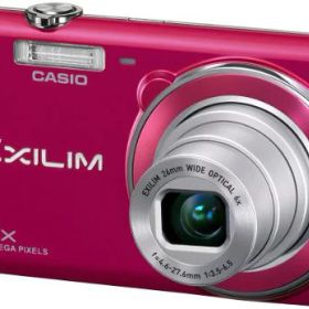 【中古】「非常に良い」CASIO デジタルカメラ EXILIM 1610万画素 6倍 レッド EX-ZS20RD