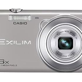 【中古】［非常に良い］CASIO デジタルカメラ EXILIM 1610万画素 6倍 シルバー EX-ZS20SR