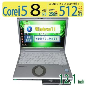 【超人気ビジネスPC】◆ Panasonic Let's note CF-SV7 CF-SV7HD4VS / 12.1型◆ Core i5 / 512GB SSD /メモリ 8GB ◆最新 Windows 11 Pro / Office